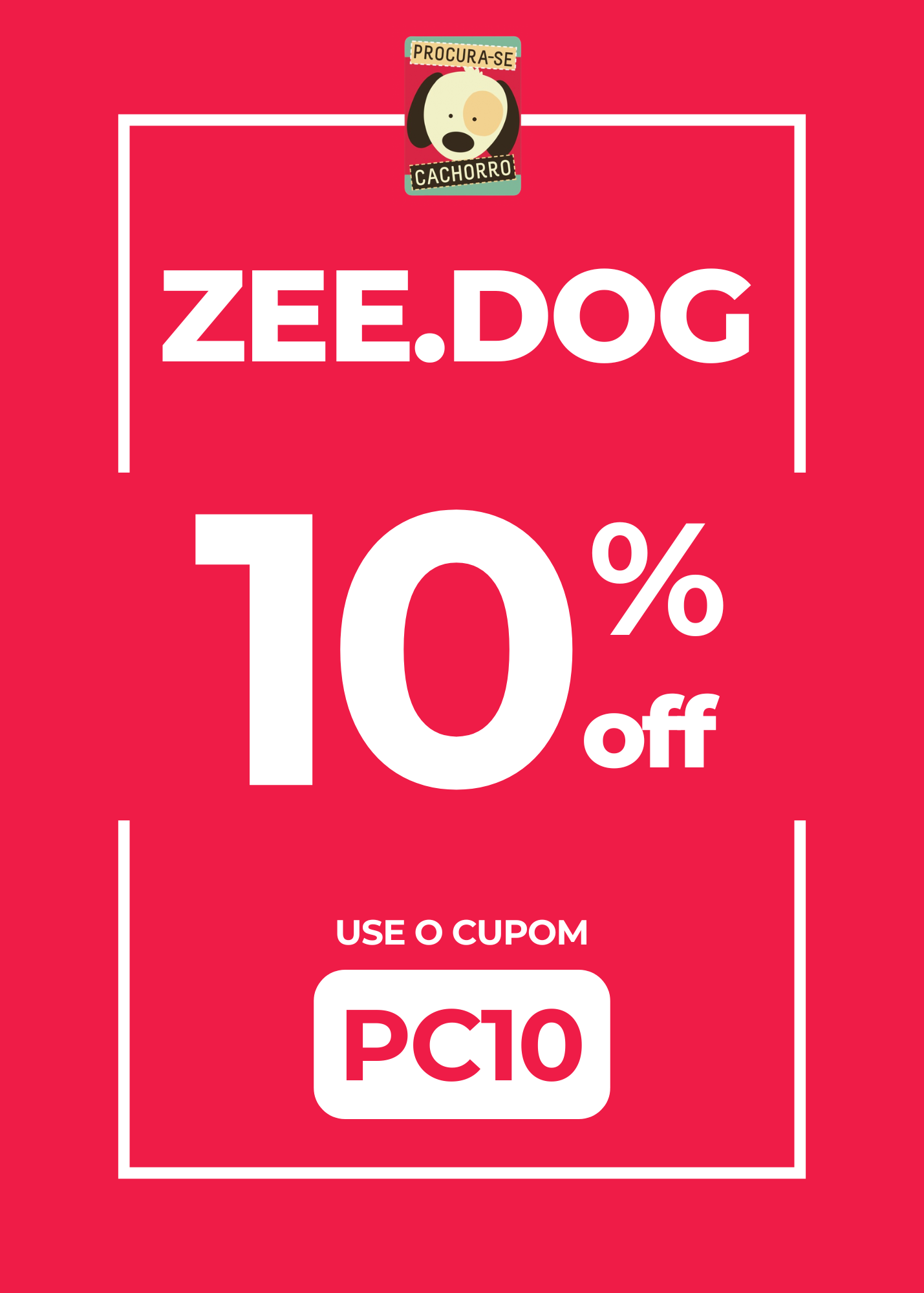 cupom zeedog